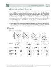 Microeconomics Lesson 3 Activity 16 Answer Key PDF