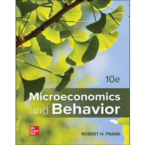 Microeconomics and Behavior Epub