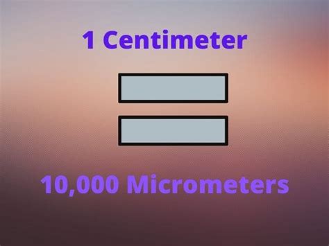 Micrometers to cm: Unveiling the Secrets of Accurate Measurements