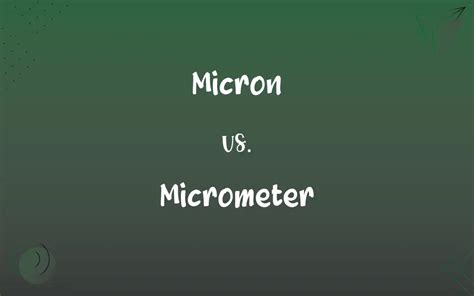 Micron vs Micrometer: Breaking Down the Measurement Maze