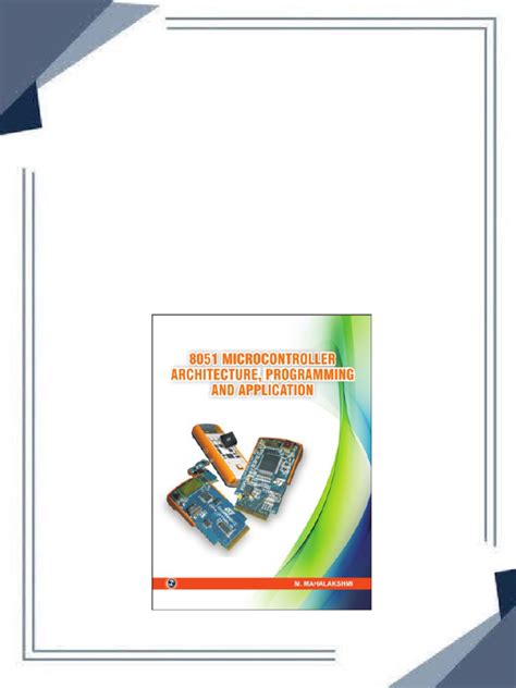 Microprocessors and Applications 1st Edition Epub