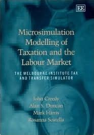 Microsimulation Modelling of Taxation and the Labour Market The Melbourne Institute Tax and Transfer Simulation Doc