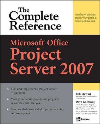 MicrosoftÂ® Office SharePointÂ® Server 2007 The Complete Reference Reader