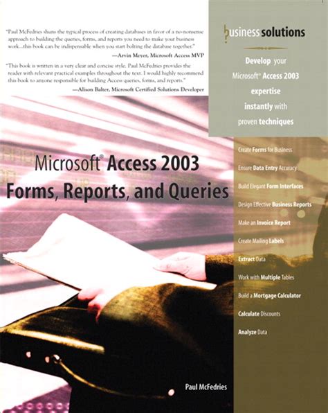 Microsoft Access 2003 Forms Reports and Queries Kindle Editon