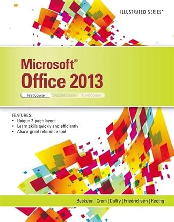 Microsoft Office 2013 First Course Answers Kindle Editon