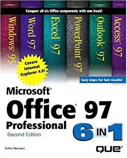 Microsoft Office 97 Professional Edition Illustrated A Second Course Epub