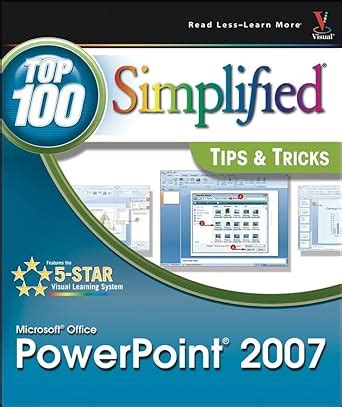 Microsoft Office PowerPoint 2007: Top 100 Simplified Tips & Tricks PDF