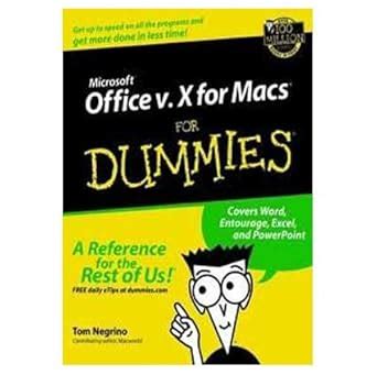 Microsoft Office v.10 for Macs for Dummies PDF