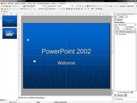 Microsoft Power Point, 2002 Doc