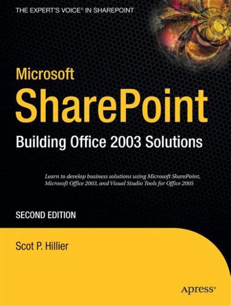 Microsoft SharePoint Building Office 2003 Solutions 2nd Edition PDF
