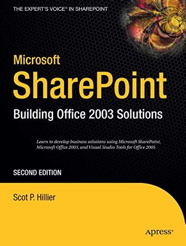 Microsoft SharePoint Building Office 2003 Solutions 2nd Edition PDF