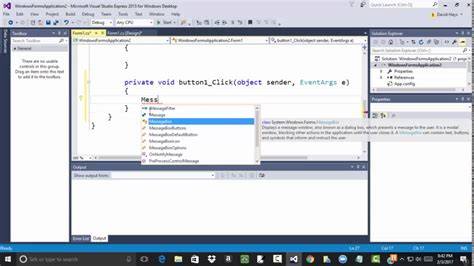 Microsoft Visual Studio 2015 Express New Item Template Fix