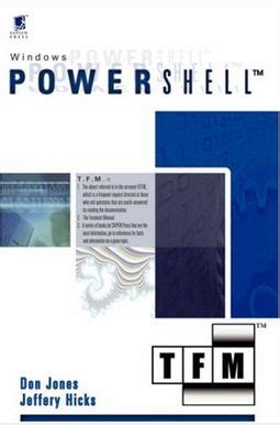 Microsoft Windows PowerShell TFM Reader