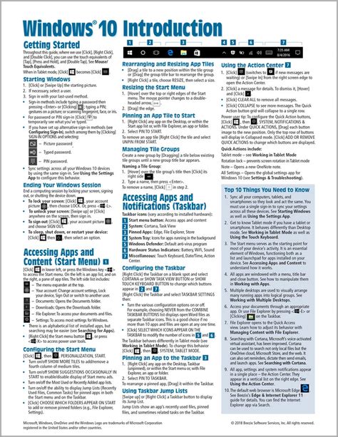 Microsoft Windows XP Introduction Quick Reference Guide Cheat Sheet of Instructions Tips and Shortcuts Laminated Card Kindle Editon