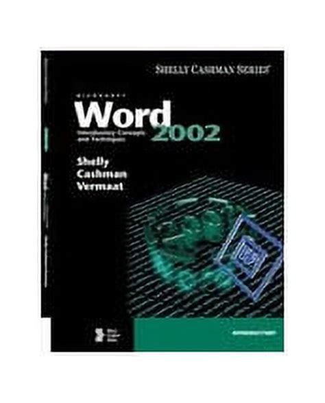 Microsoft Word 2002 Introductory Concepts and Techniques Shelly Cashman PDF