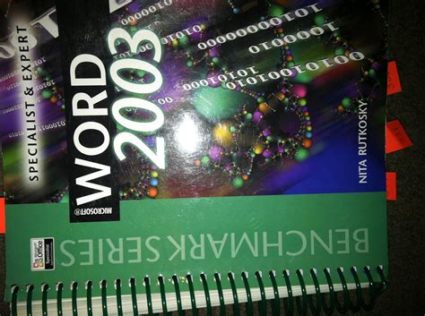 Microsoft Word 2003 Expert Benchmark Series Epub