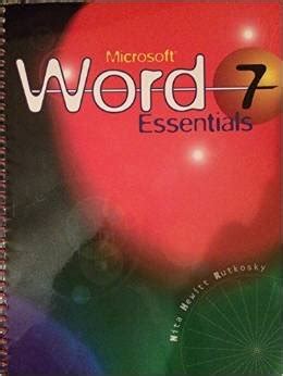 Microsoft Word 7 Essentials PDF