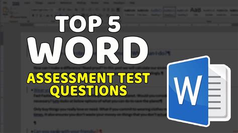 Microsoft Word Assessment Test Answers Kindle Editon