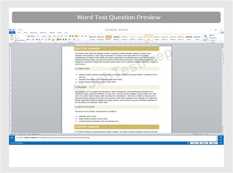 Microsoft Word Skill Test Answers Doc Big Al Skills Epub