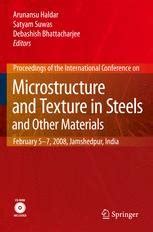 Microstructure and Texture in Steels And Other Materials Epub