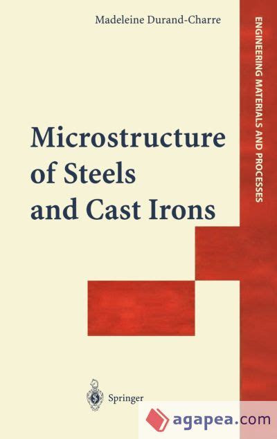 Microstructure of Steels and Cast Irons 1st Edition Kindle Editon