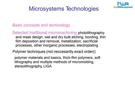 Microsystems Technology For Multimedia Applications An Introduction Epub