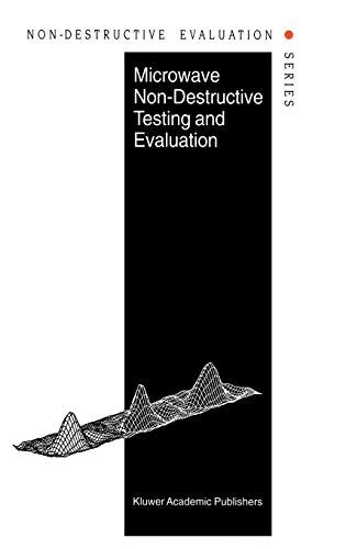 Microwave Non-Destructive Testing and Evaluation Principles 1st Edition PDF