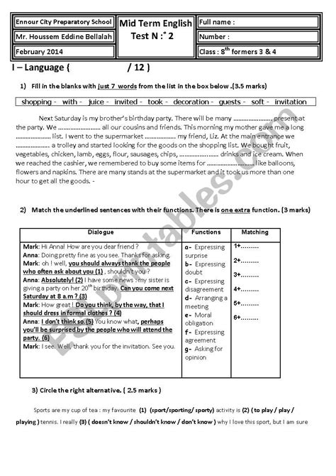 Mid Term Exam Semester 2 Answers Epub