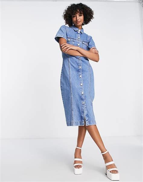 Midi Denim Shirt Dress: A Versatile and Timeless Wardrobe Essential