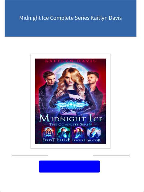 Midnight Ice 4 Book Series PDF