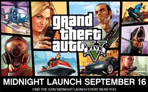 Midnight Release of GTA 5: A Gaming Phenomenon