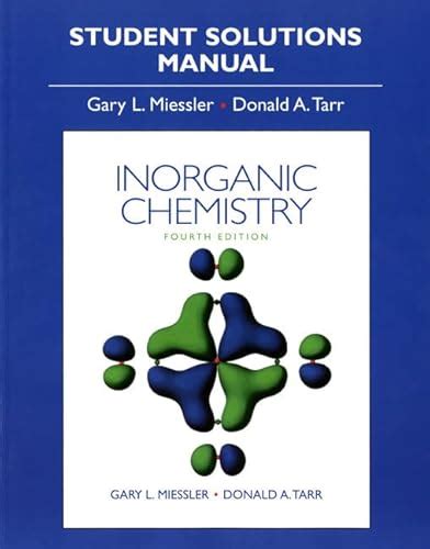 Miessler Inorganic Chemistry Solutions Manual PDF