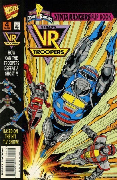 Mighty Morphin Power Rangers Ninja Rangers VR Troopers 4 March 1996 Flip book Epub