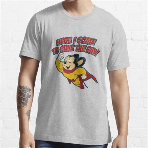 Mighty Mouse T-Shirts: Supercharged Style for Super Fans