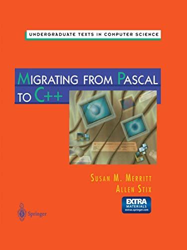 Migrating from Pascal to C++ PDF