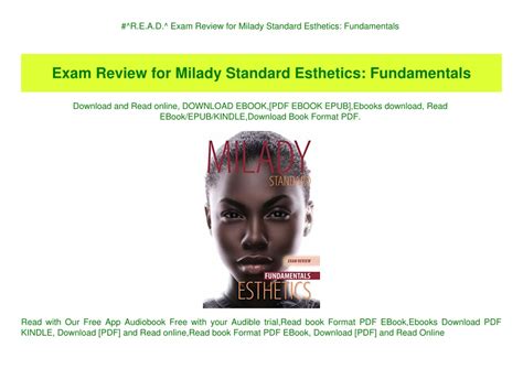 Milady Standard Esthetics: Fundamentals Exam Review Ebook Epub