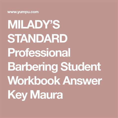 Milady in standard test answer key Ebook Epub
