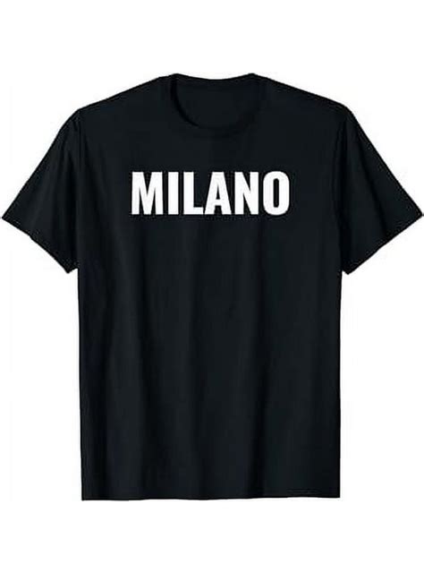 Milano T-Shirts: An Introduction