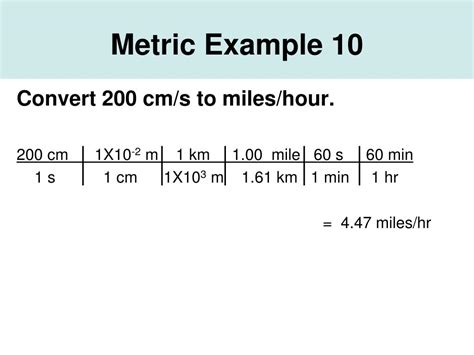 Mile An Hour: A Novel Metric for Measuring Progress