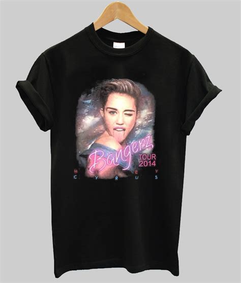 Miley Cyrus Bangerz Tour T-Shirt: A Fashion Statement and Cultural Phenomenon