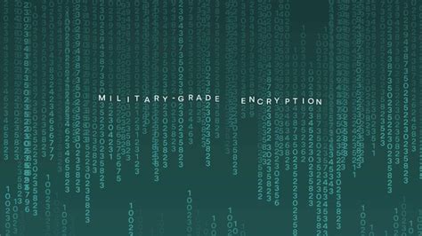 Military-Grade Encryption: