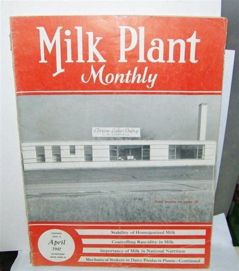 Milk Plant Monthly Volume 6 Primary Source Edition PDF