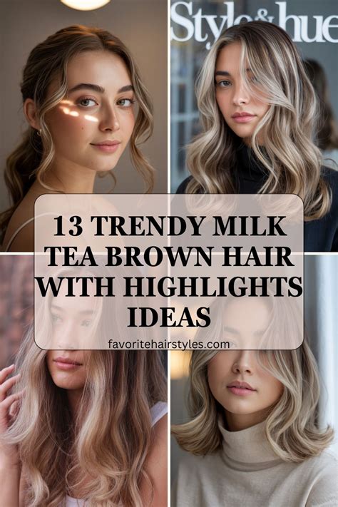 Milk Tea Brown Hair: The Perfect Blend of Warm and Cool Tones