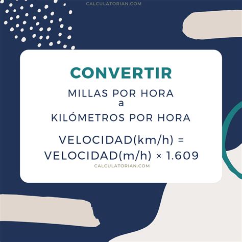 Millas a Kilómetros por Hora: A Comprehensive Guide