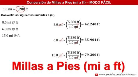 Millas a Pies: A Comprehensive Guide for Accurate Conversions