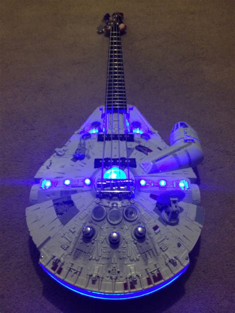 Millennium Falcon Bass Guitar: A Stellar Instrument for Cosmic Grooves