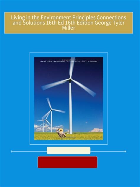 Miller Living Environment Principles Connections And Solutions Reader