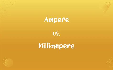 Milliampere