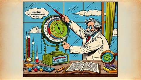 Millibars to Atmospheres: A Comprehensive Guide