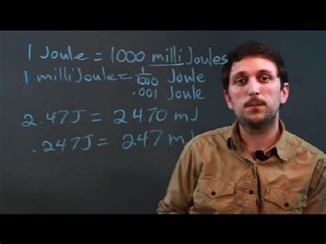 Millijoules to Joules: A Comprehensive Guide for Understanding Energy Conversions